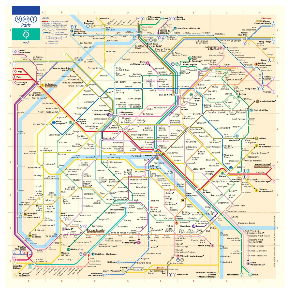 Зураг Парисын метроны