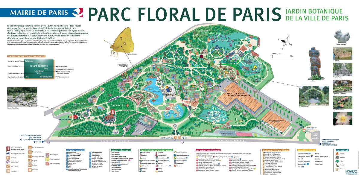 Зураг Parc цэцгийн de Paris