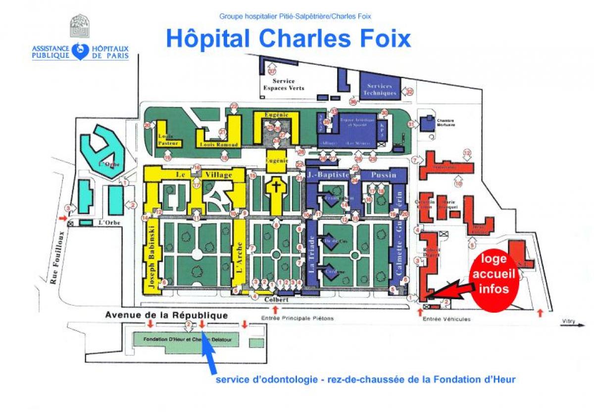Зураг Чарльз-Foix эмнэлэг
