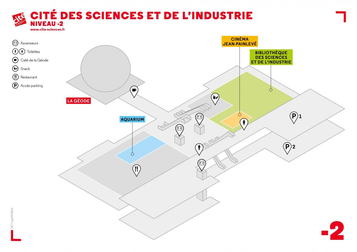 Зураг Cité des Шинжлэх ухааны et de l'Industrie Түвшинд -2