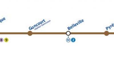 Зураг Парисын метроны шугам 11